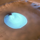 Illustration for article titled Martian snowstorms are the ultimate blizzards